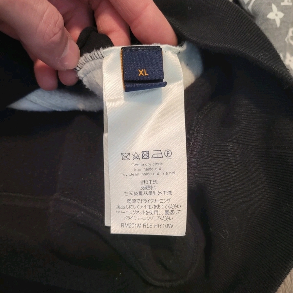 Louis Vuitton Circle Monogram Pullover Hoodie Men… - image 4